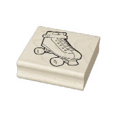 Retro 80er Niedlich Cartoon Roller Skate Gummistempel (Stempel)