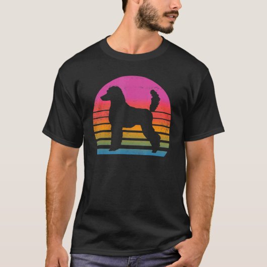 Retro 80er PudelPudel T-Shirt (Vorderseite)