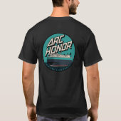 Retro 80er Skatboard T-Shirt (Rückseite)