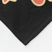 Retro-80er-Spieler Vintage-Gaming Fleecedecke (Ecke)