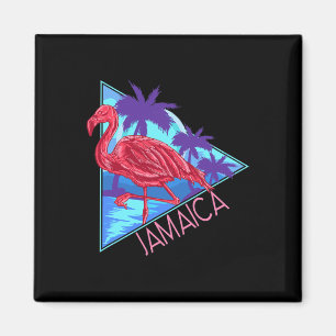 Retro 80er Strand Vintage Urlaub Jamaika für Männe Magnet