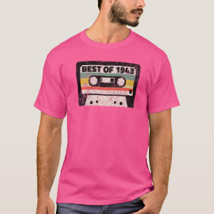 Retro 80er und 90er Geburtstag 1943 T-Shirt