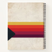 Retro 80er VHS Tape Notebook School Stranger Dinge Notizblock (Rückseite)