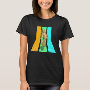 Retro 80er Vintag Style Cocker Spaniel T-Shirt