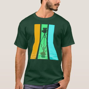 Retro 80er Vintag Style Film Maker T-Shirt