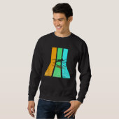 Retro 80er Vintag Style Rowing Sweatshirt (Vorne ganz)