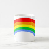 Retro 80er Vintage Regenbogen Tasse (Mittel)