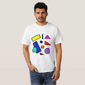 Retro 80erformen T-Shirt (Vorne ganz)