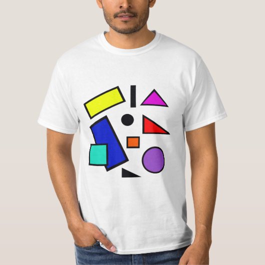 Retro 80erformen T-Shirt (Vorderseite)