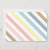 Retro 80's Cassette Tape Music Pink Geburtstag Einladung (Rückseite)