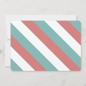 Retro 80's Cassette Tape Music Red Geburtstag Einladung (Rückseite)