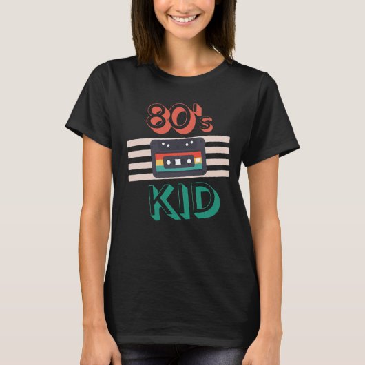 RETRO 80'S KID - CASSETTE LOVERS T-Shirt (Vorderseite)