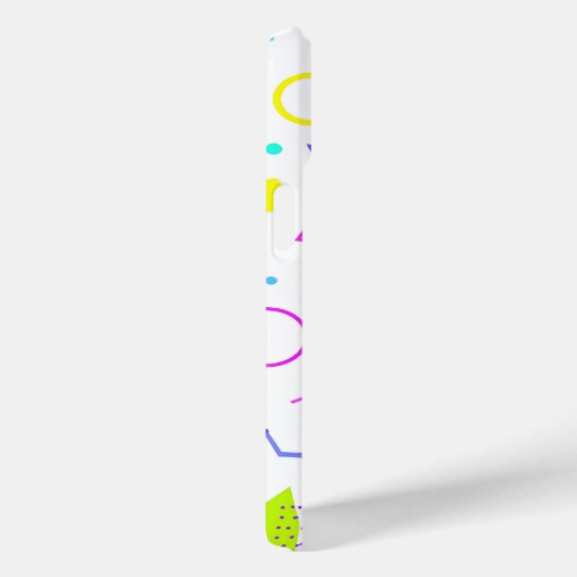 Retro 80s Memphis Geometric Pattern Case-Mate iPhone Hülle (Rückseite / Rechts)