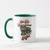 Retro 80s Rollerskate Coffee Mug Tasse (Links)