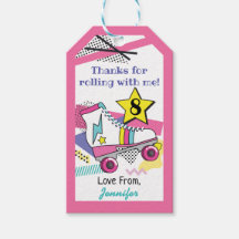 Retro 80's Skate Party Geburtstag Vielen Dank