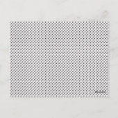 Retro 80's Skate Party Geburtstagseinladung Postkarte (Rückseite)