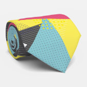 Retro 80's Style Krawatte (Gerollt)