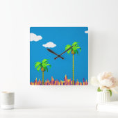 Retro 8-Bit-Videospiel Inspiriert Uhr (Zuhause)