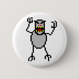 Retro 8-Bitski geben Yeti frei Button