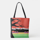 Retro 8-Bitvideospiel-inspirierte Taschen-Tasche Tasche (Rückseite)