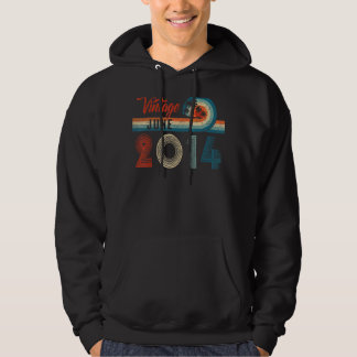 Retro 8 Geburtstag Vintag Juni 2014 8 Jahre alt Hoodie