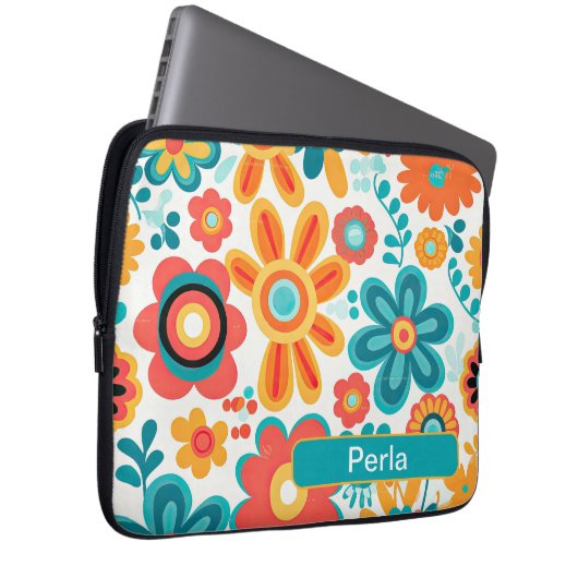 Retro 8 laptopschutzhülle (Vorne Rechts)