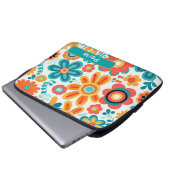 Retro 8 laptopschutzhülle (Vorne Knopf)