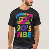 Retro 90’s Vibe Cassette Design T-Shirt (Vorderseite)