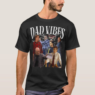 Retro 90er DadVibes Lustiger Vater Vatertag T-Shirt