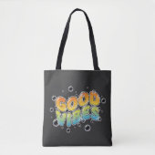 Retro 90er gute Stimmung sprudelnde Graffiti-Typog Tasche (Vorderseite)