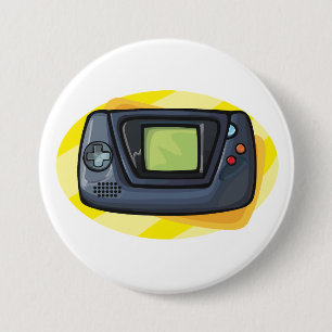 Retro-90er-Handheld-Spielkonsole-Gamer Button