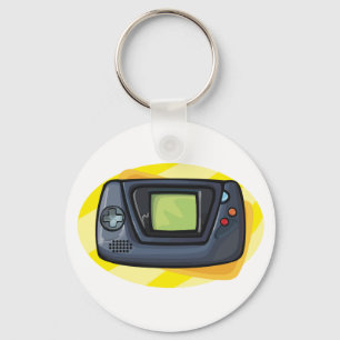 Retro-90er-Handheld-Spielkonsole-Gamer Schlüsselanhänger