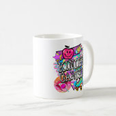 Retro 90er Kindergartenhemd Kaffeetasse (VorderseiteRechts)