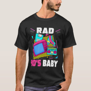 Retro 90er Krass Baby Ästhetik Nostalgie Radio 199 T-Shirt