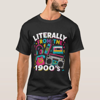 Retro 90er Nostalgie Kassette Vintage Tech Liebe T-Shirt