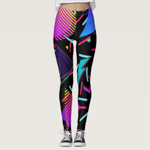 Retro-90er Nostalgie-Leggings Leggings