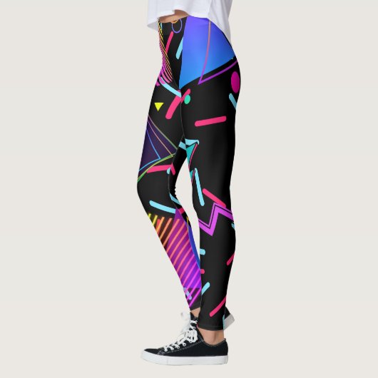 Retro 90er Nostalgische Leggings (Links)