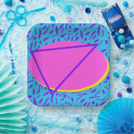 Retro 90er Party Teller (Party)