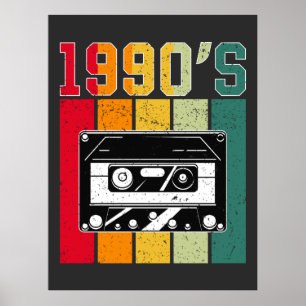 Retro - 90er poster
