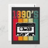 Retro - 90er postkarte (Vorne/Hinten)