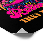 Retro 90er Roller Skaten Funny Roller Skate Poster (Ecke)