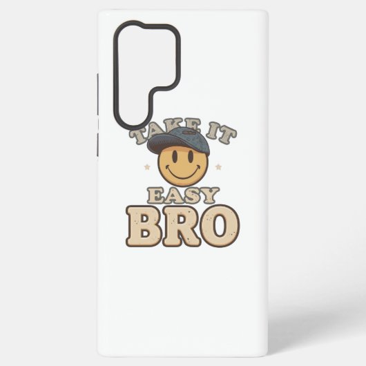 Retro 90er Smiley mit Hut Samsung Galaxy Hülle (Rückseite)