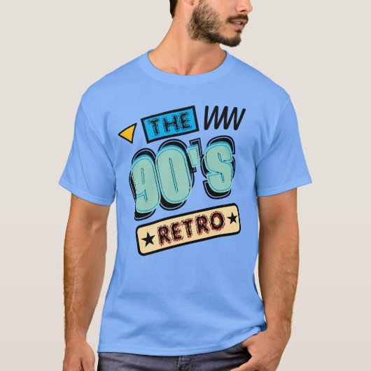 Retro 90er-T - Shirt (Vorderseite)