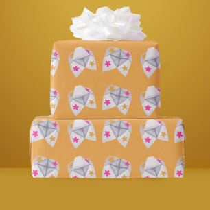 Retro 90's Cootie Catcher Geschenkpapier