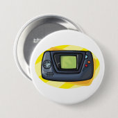 Retro 90s Handheld Game Console Gamer Button (Vorne & Hinten)