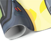 Retro 90s Handheld Game Console Gamer Geschenkpapier (Rolleneckpunkt)