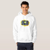 Retro 90s Handheld Game Console Gamer Hoodie (Vorne ganz)