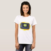 Retro 90s Handheld Game Console Gamer T-Shirt (Vorne ganz)