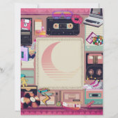 Retro 90's Letterhead (Rückseite)