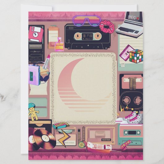 Retro 90's Letterhead (Vorderseite)